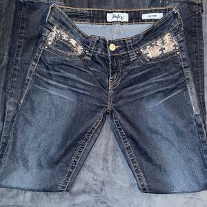 Daytrip Women's Dark Blue Skinny Jeans Womens